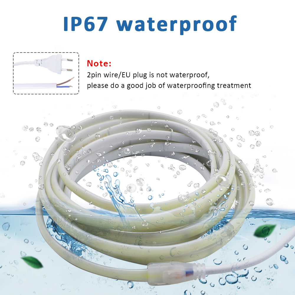 Outdoor Power Strip Weatherproof - 220V IP67 Su Geçirmez COB Led