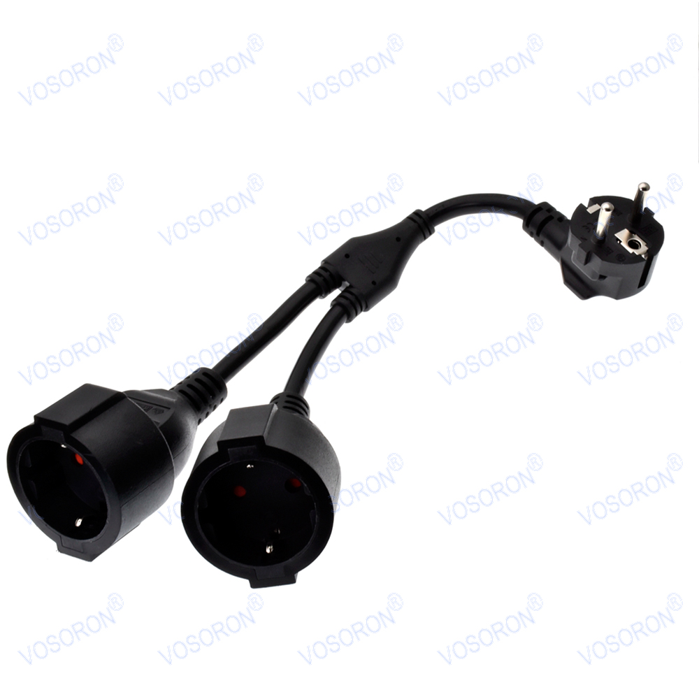 Outdoor Power Extension Cord - ​ Avrupa AB Fiş Uzatma Kablosu