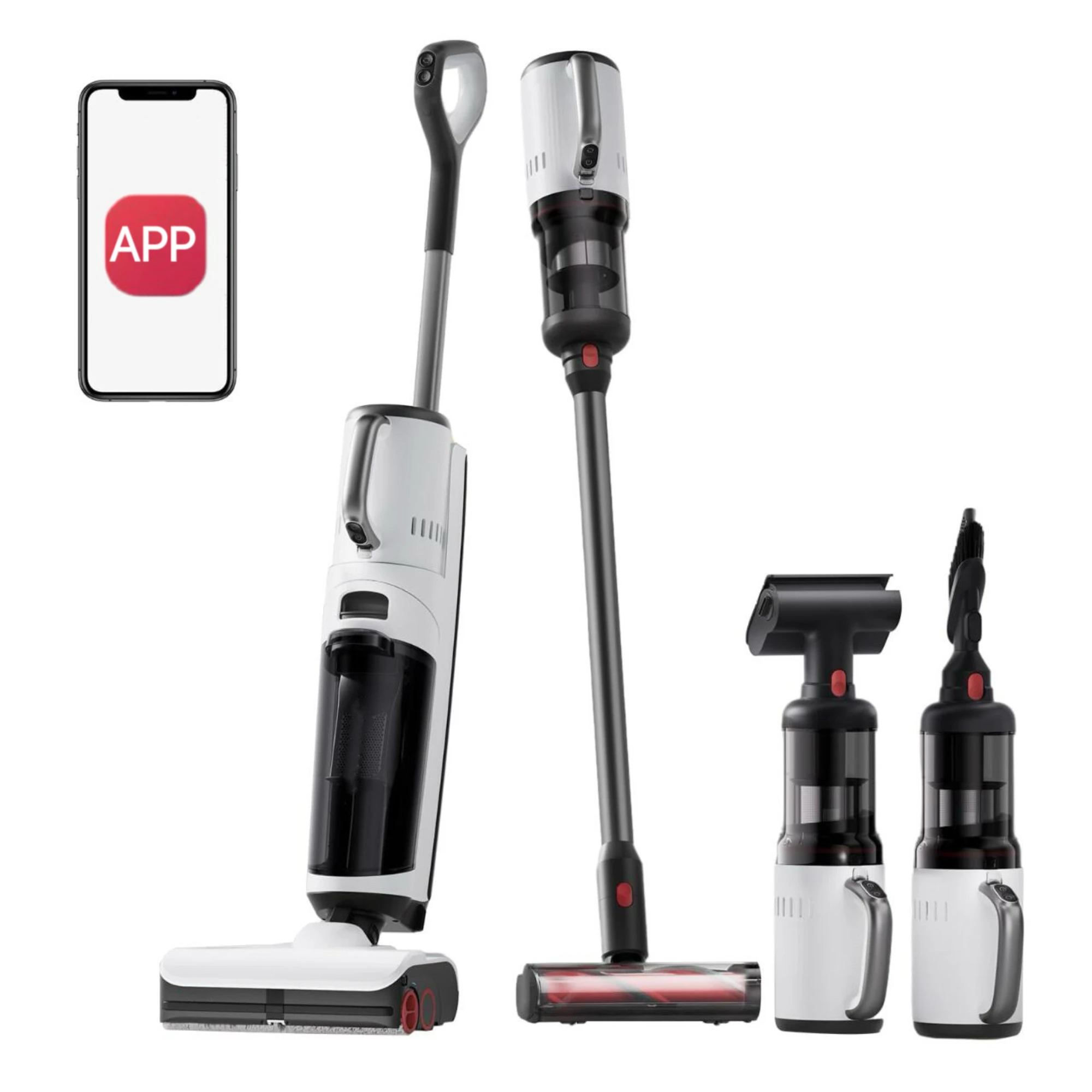 Outdoor Power Mop - 5'i 1 Arada Güçlü 17000Pa Tek