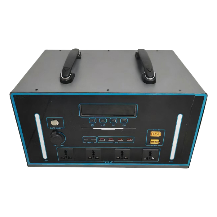 Power Outdoor - AC 2000w 2500w Lifepo4 Pil MPPT