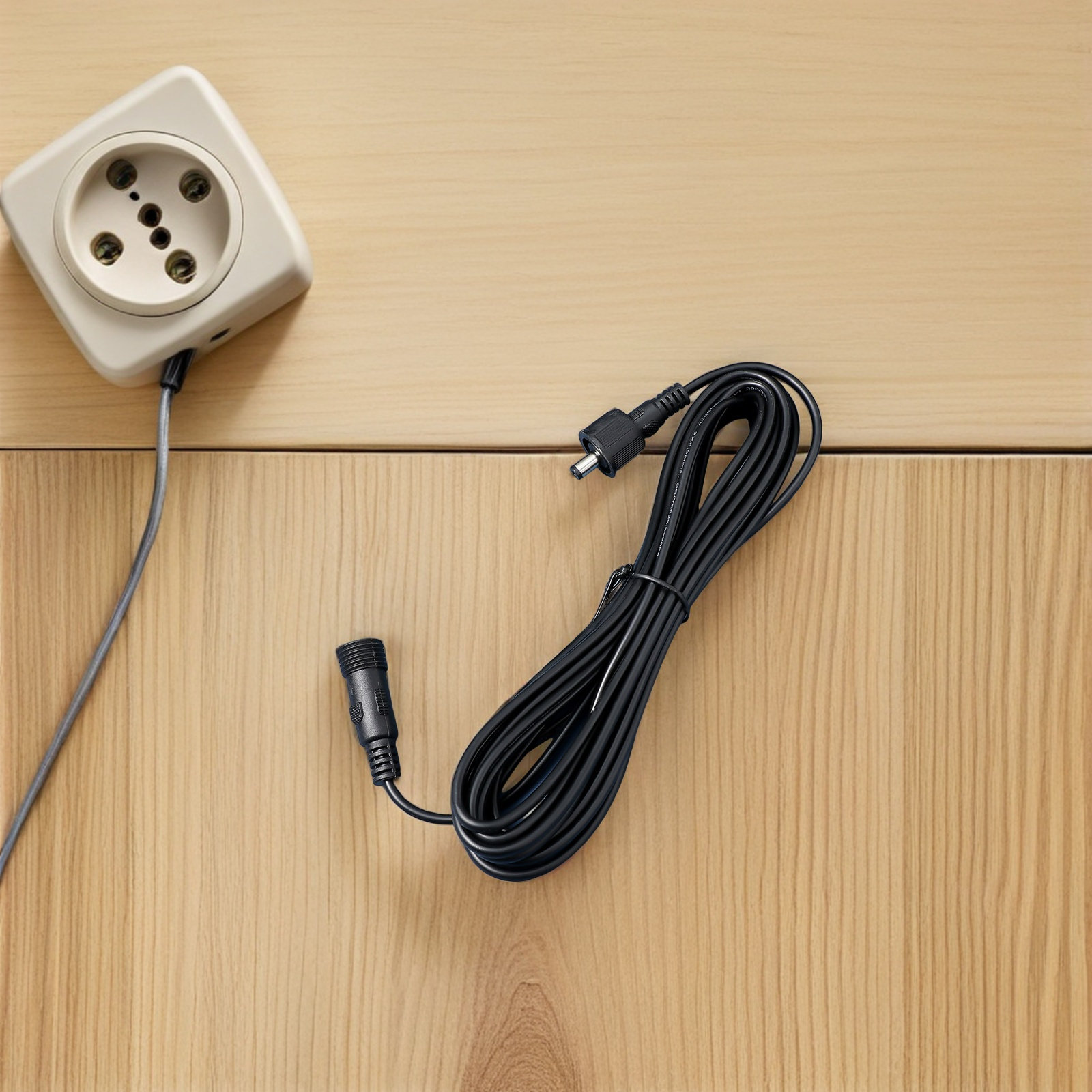 Outdoor Power Extension Cord - 5M DC Güç Uzatma Kablosu, İzleme