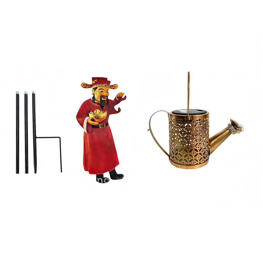Kırmızı Metal Güneş Enerjili S - Outdoor Yard Power Stake incelemesi ve fiyatı