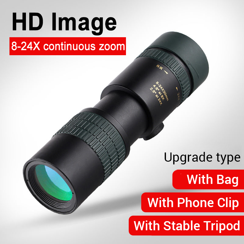 Güçlü 8-24X30 Monoküler HD Zoo - Outdoor Powersports incelemesi ve fiyatı