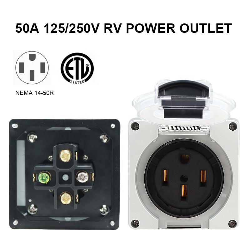 50 Amper Jeneratör Karavan Güç - Outdoor Power Inlet Box incelemesi ve fiyatı