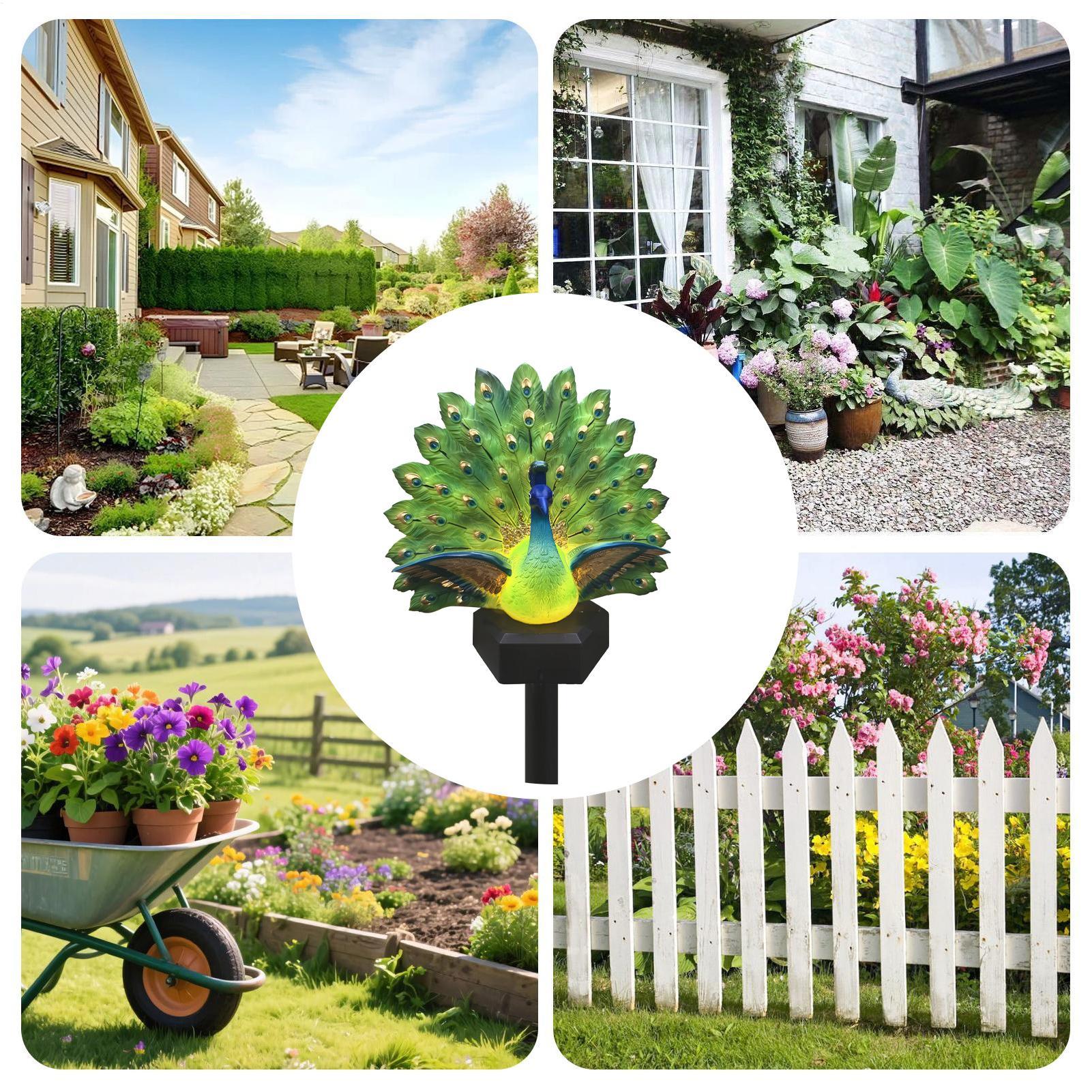Güneş Enerjili Kuş Bahçe Heyke - Outdoor Yard Power Stake incelemesi ve fiyatı