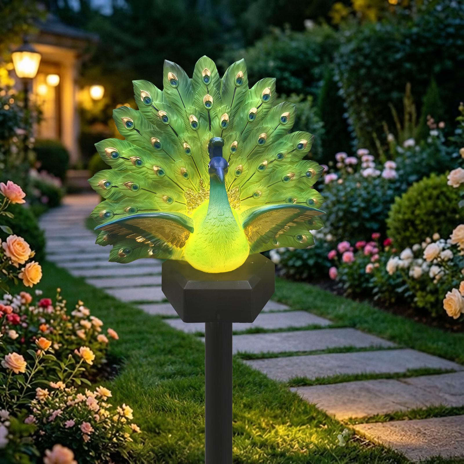 Güneş Enerjili Kuş Bahçe Heyke - Outdoor Yard Power Stake incelemesi ve fiyatı
