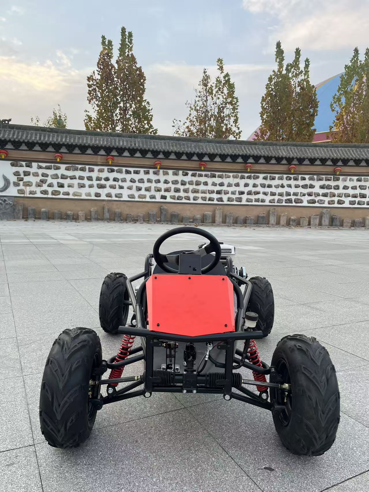 Direksiyonlu Benzinli 212cc 4  - Outdoor Power Wheels incelemesi ve fiyatı