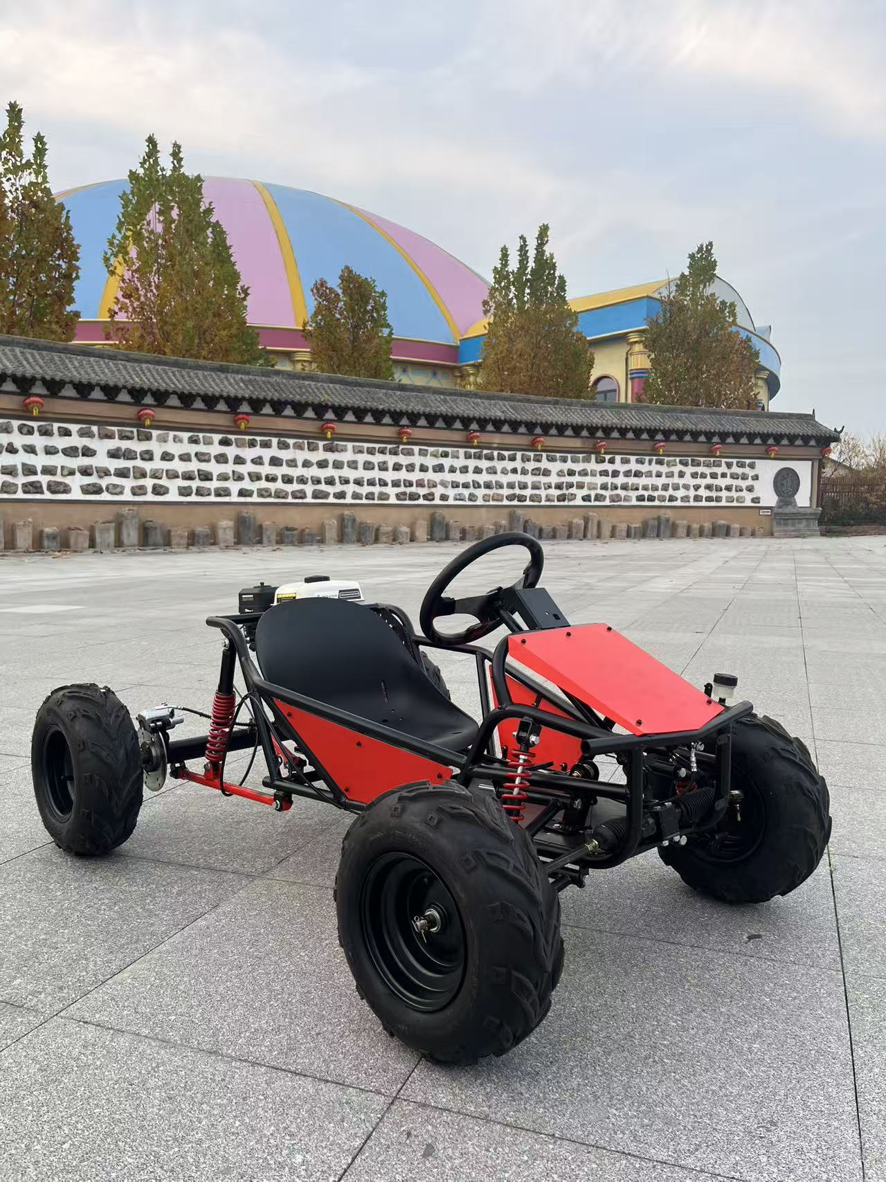 Direksiyonlu Benzinli 212cc 4  - Outdoor Power Wheels incelemesi ve fiyatı