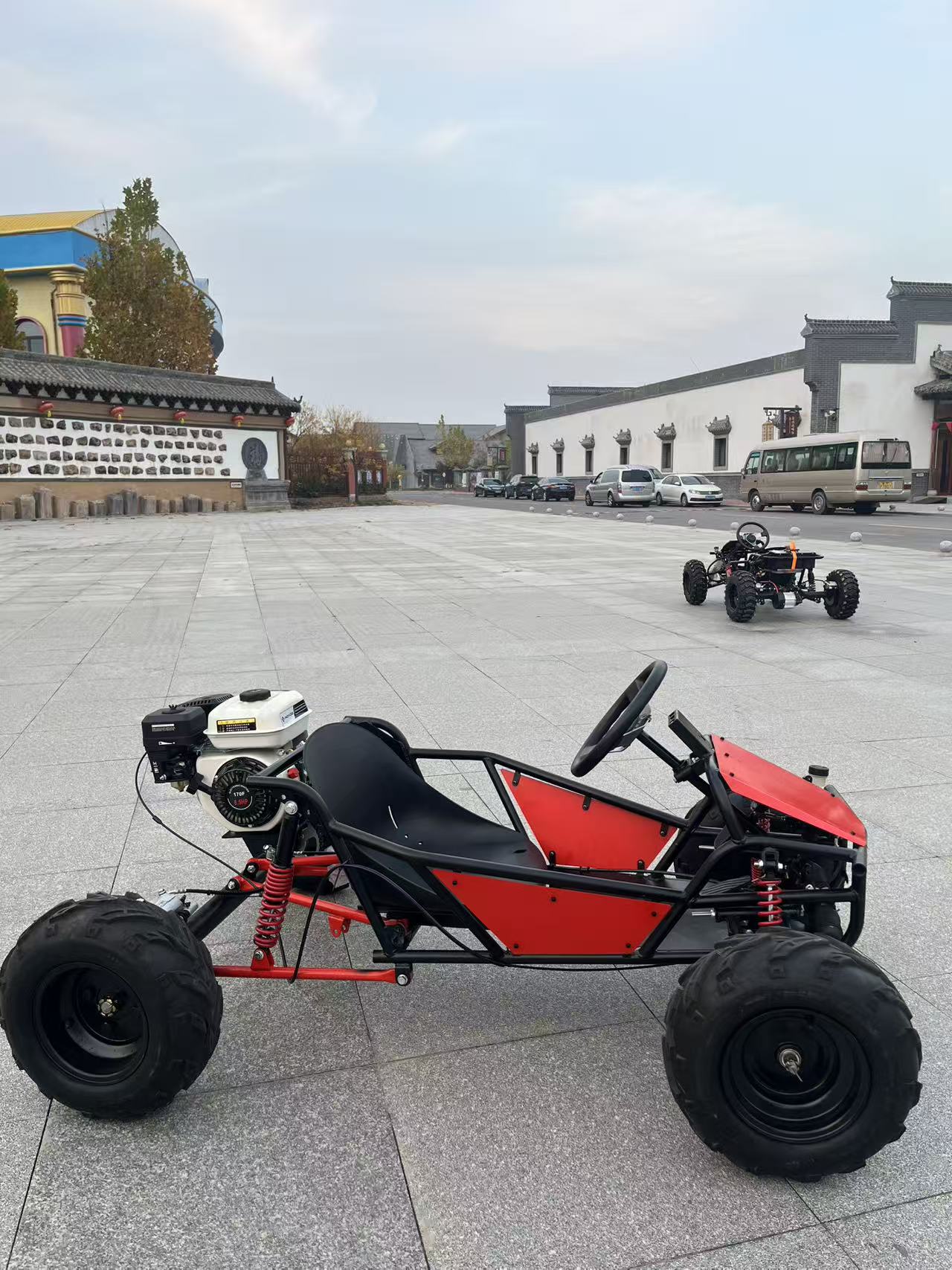 Direksiyonlu Benzinli 212cc 4  - Outdoor Power Wheels incelemesi ve fiyatı