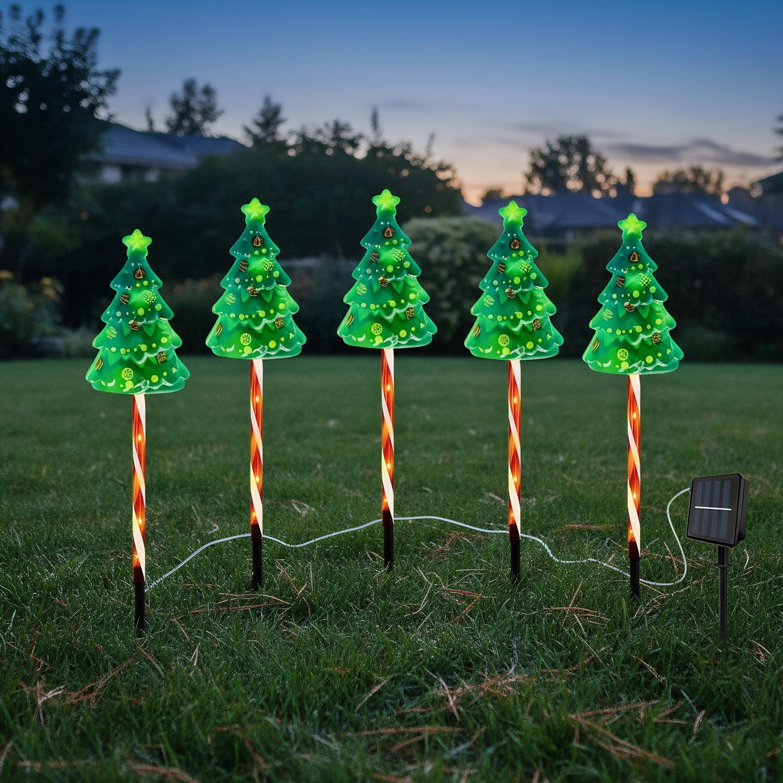 Noel Ağacı Araba Yolu Işığı Gü - Outdoor Yard Power Stake incelemesi ve fiyatı