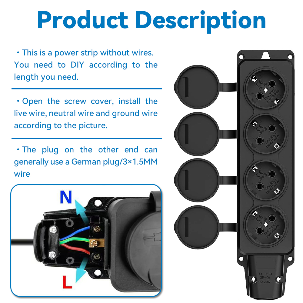 Dış Mekan Su Geçirmez Priz Çık - Outdoor Power Inlet Box incelemesi ve fiyatı
