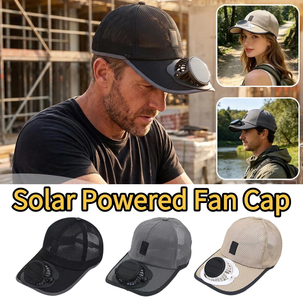 Unisex Güneş Enerjili Fan Kapa - Outdoor Powersports incelemesi ve fiyatı