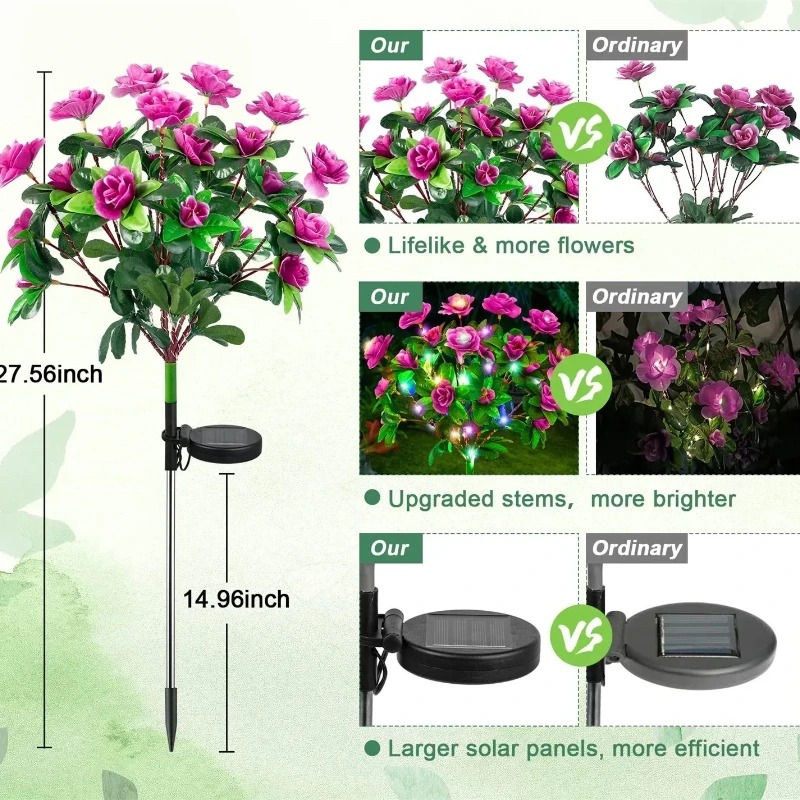 Güneş Enerjili Çiçek Bahçesi L - Outdoor Yard Power Stake incelemesi ve fiyatı