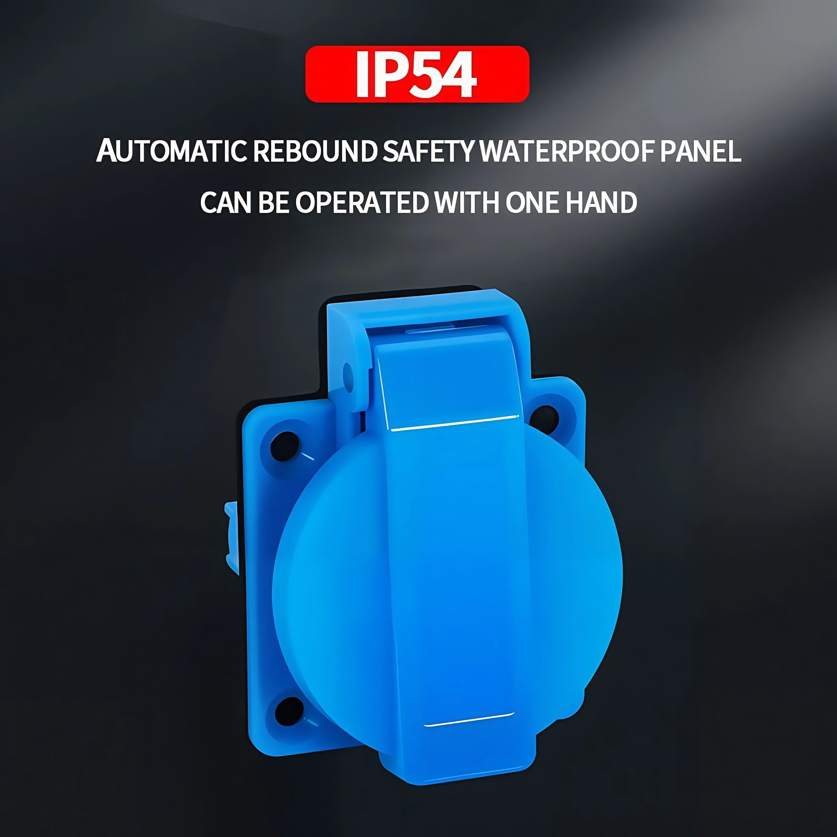 IP54 16A Su Geçirmez Endüstriy - Outdoor Power Inlet Box incelemesi ve fiyatı