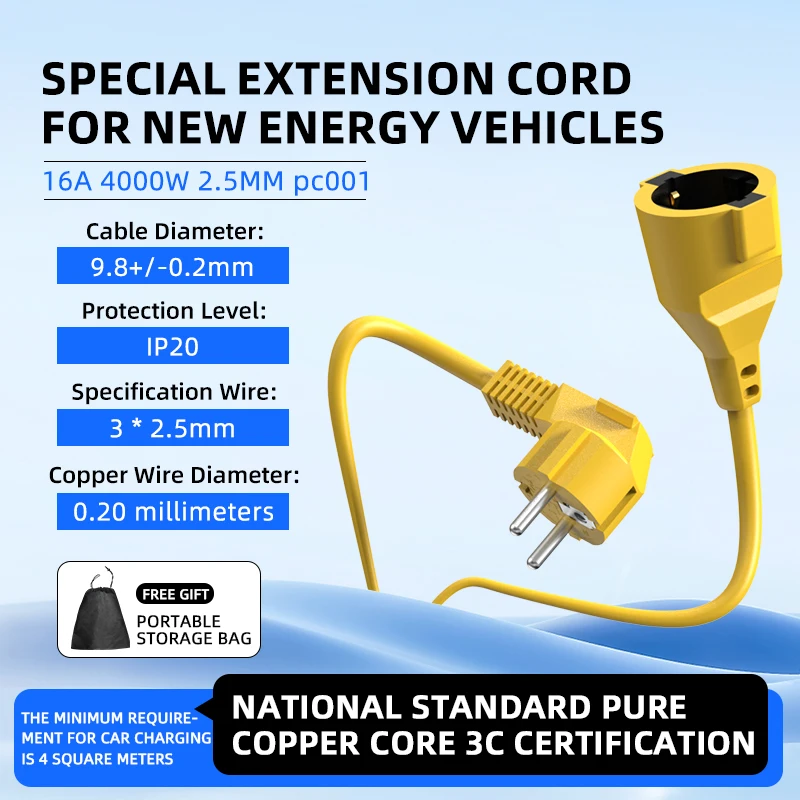 16A EU Schuko Prizli Uzatma Ka - Outdoor Power Extension Cord incelemesi ve fiyatı