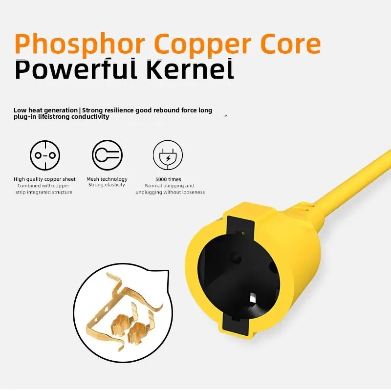 16A EU Schuko Prizli Uzatma Ka - Outdoor Power Extension Cord incelemesi ve fiyatı