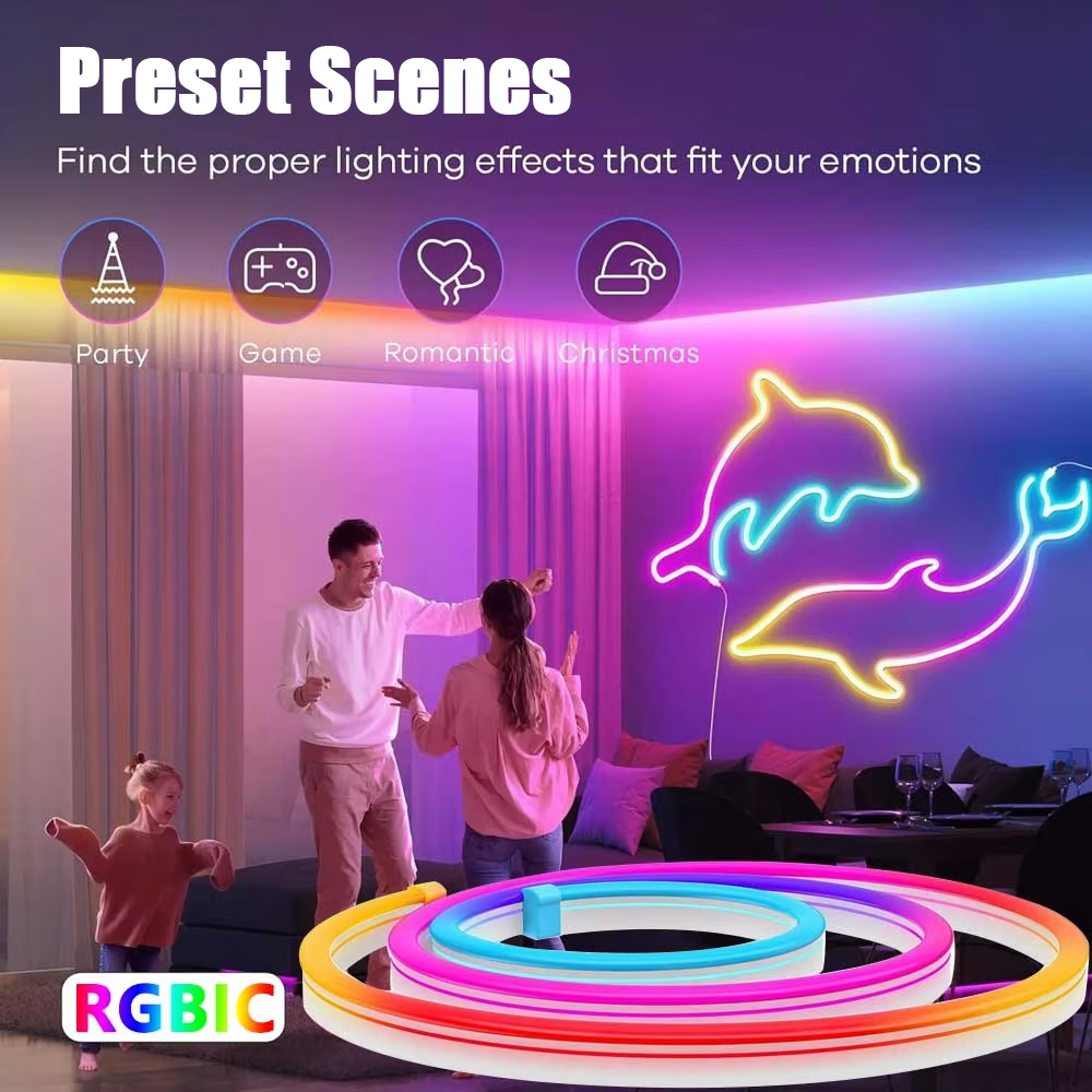 WISCOLOR 24V TUYA WIFI Neon Şe - Outdoor Power Strip Weatherproof incelemesi ve fiyatı