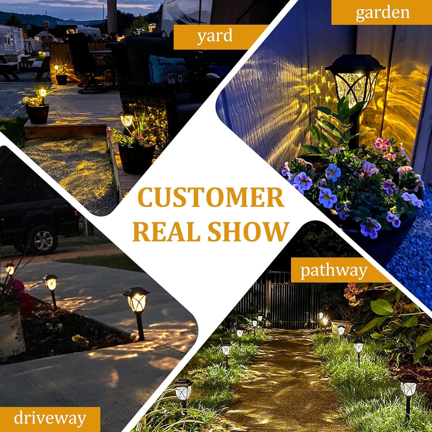 1-8 adet güneş enerjili açık b - Outdoor Yard Power Stake incelemesi ve fiyatı