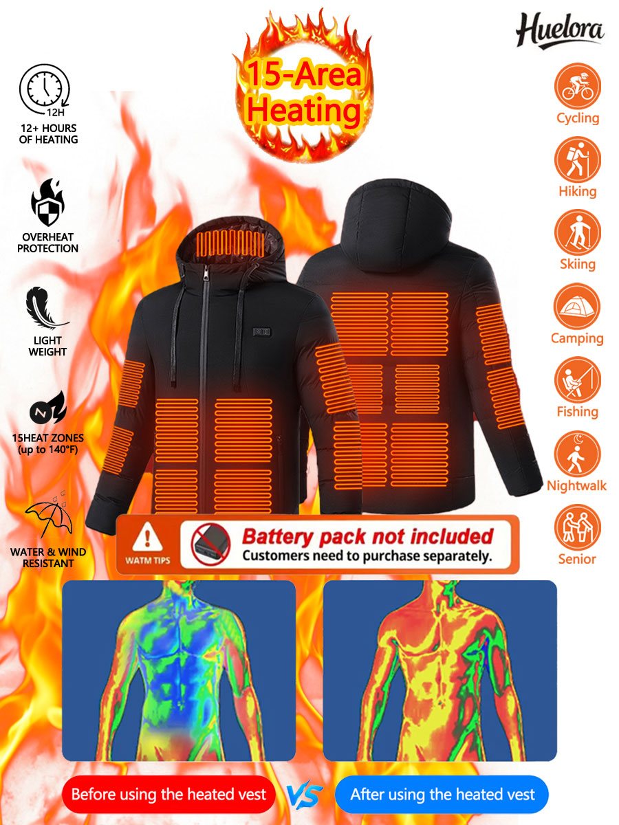 Huelora 11 Alan Isıtmalı Ceket - Outdoor Powersports incelemesi ve fiyatı